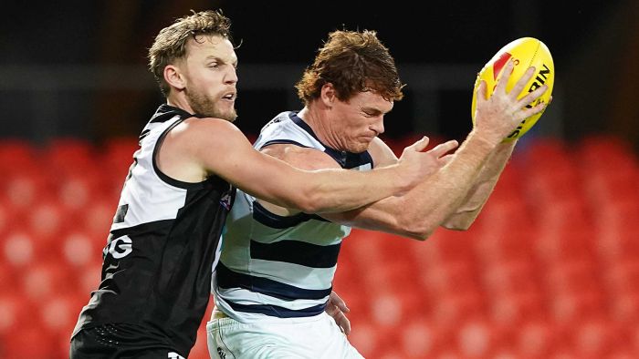 AFL qualifying final: Port Adelaide v Geelong live scores, stats and commentary - Adelaide ...