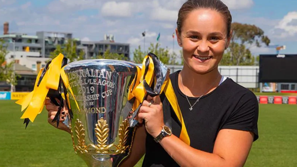 World No.1 tennis champion Ash Barty handed AFL grand ...