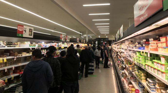 COVID-lockdown panic buying sets in across Canberra ...