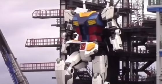 60 foot tall gundam robot