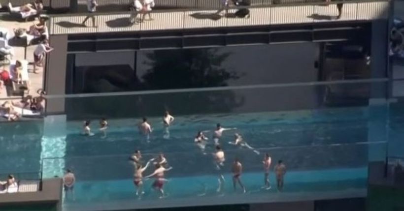 Sky Pool Suspended Between Two London Buildings Causes A Stir Rather Swim In A Pod Of Gators 9travel Midcoast Online News