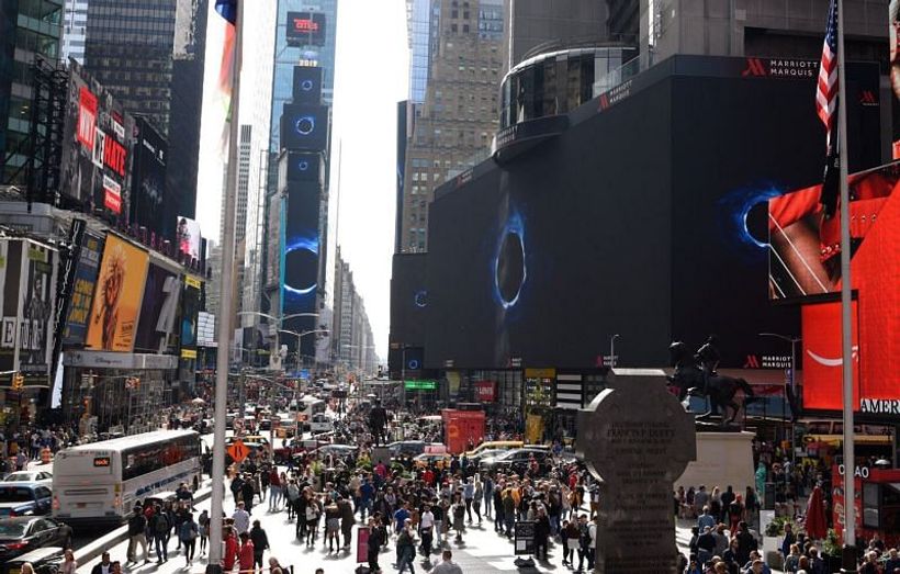 Fortnite Chapter 2 Season 7 Teaser Spotted In New York S Times Square Sportskeeda New Zealand Online News