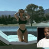 Kim Kardashian shows off curves in teeny bikini and boasts she’s in ‘paradise’ after ‘split’ from Kanye West