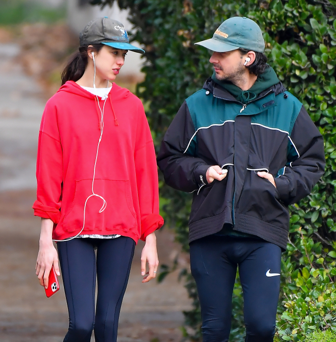 Shia Labeouf, Margaret Qualley Shia Labeouf, Margaret Qualley