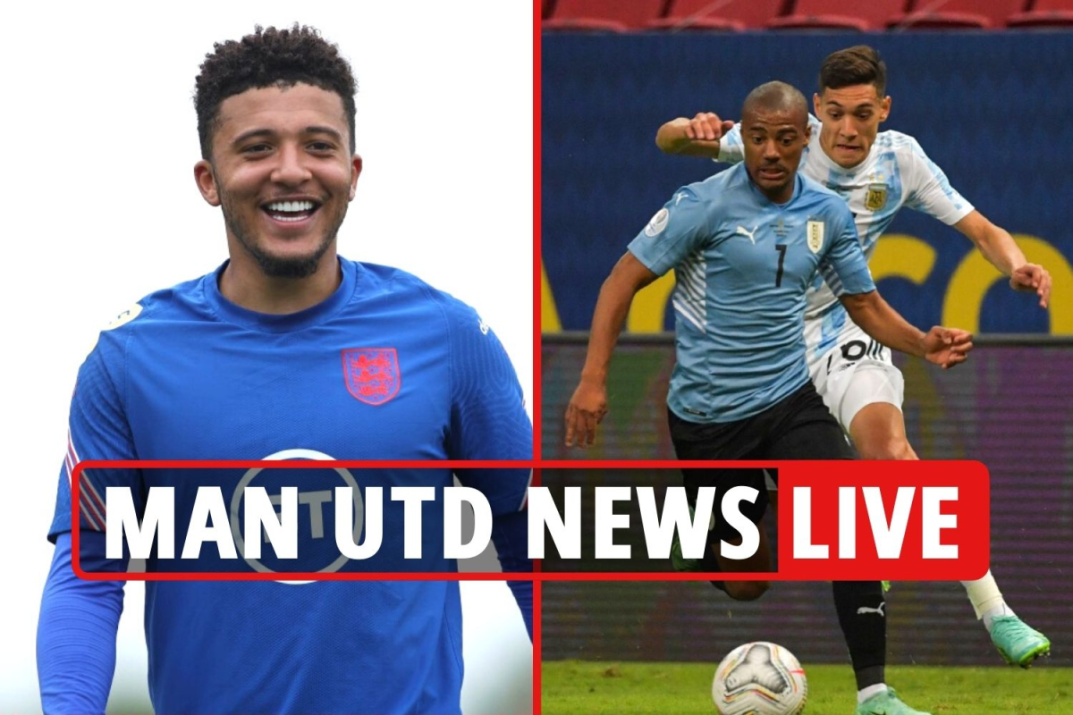 Sancho 'tells England team-mates he is joining Man Utd ...