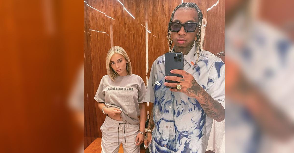 Tyga And Rumored Fiancee Camaryn Swanson Get Tattoos Of Each Other S Names Following Diamond Ring Debut The National