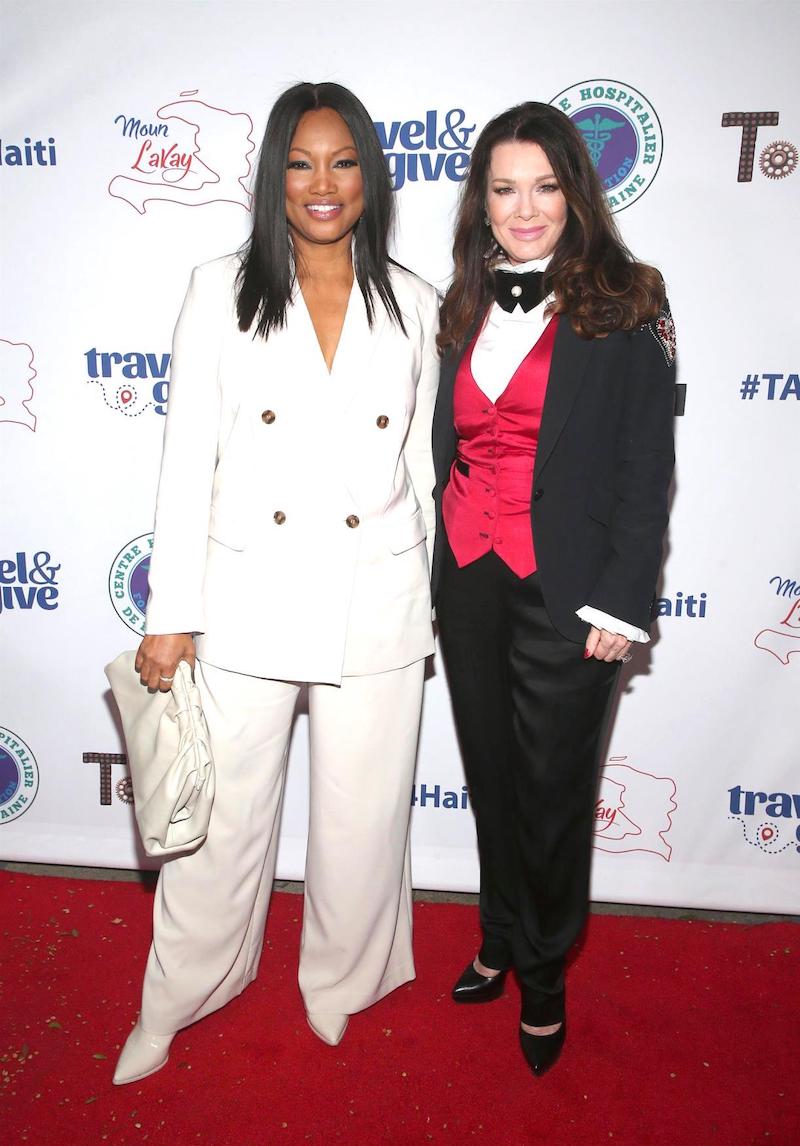 RHOBH Garcelle Beauvais and Lisa Vanderpump Attend Fundraiser at TomTom