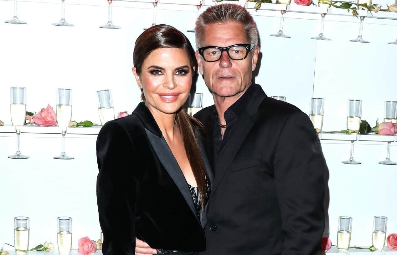 RHOBH's Lisa Rinna Jokes About Husband Harry Hamlin's "Gay Lover" and Mistress "Trish" After Being Faced With Rumors of Cheating and Abuse