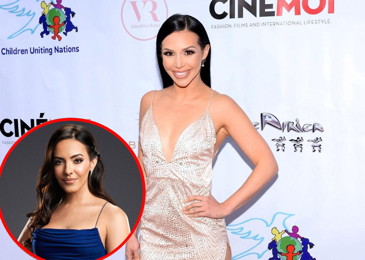 Pump Rules' Scheana Shay Tells Charli Burnett She Doesn't "Do Twitter Fights" After Charli Reveals TV Hung by Brock Davies Fell Off Wall, Plus Brock Weighs In