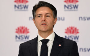 NSW Minister Victor Dominello reveals reason for 'droppy ...