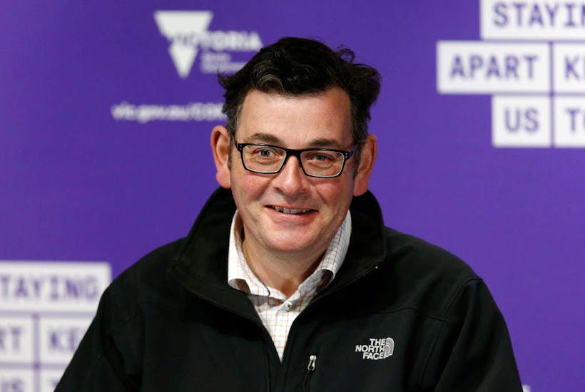 Daniel Andrews: "You can now get a haircut. Aren't you ...